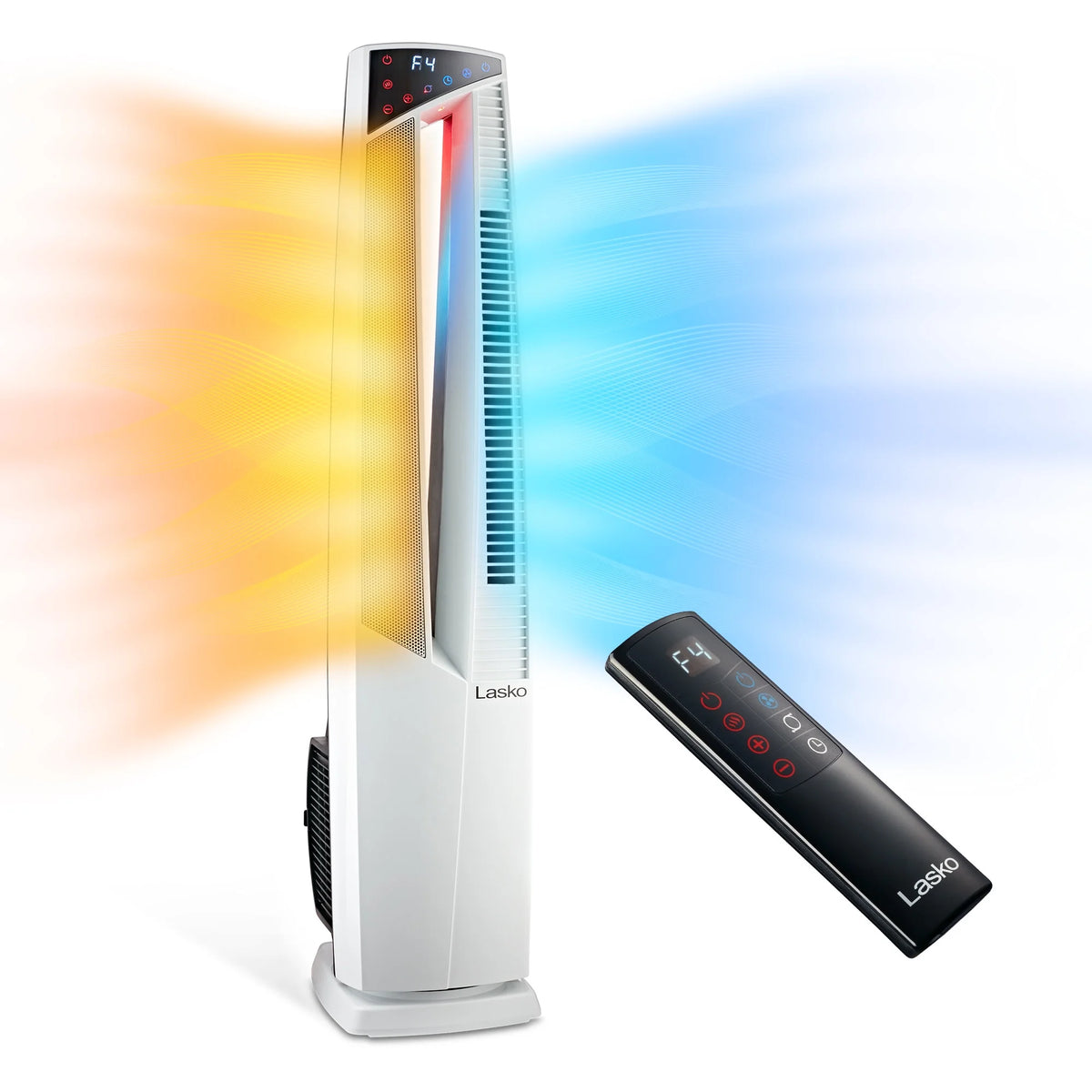 High Velocity Fan and Ceramic Space Heater with Remote X43951