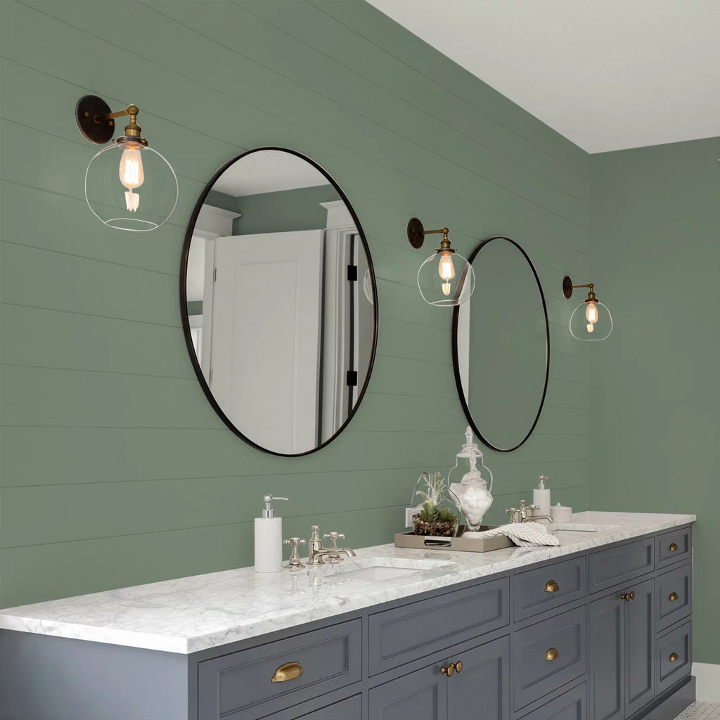 Green Eggshell Interior Paint 1 Gallon E2391