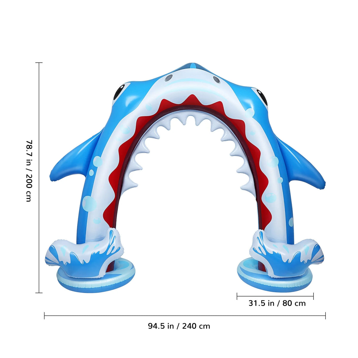 Inflatable Shark Sprinkler for Kids J811188