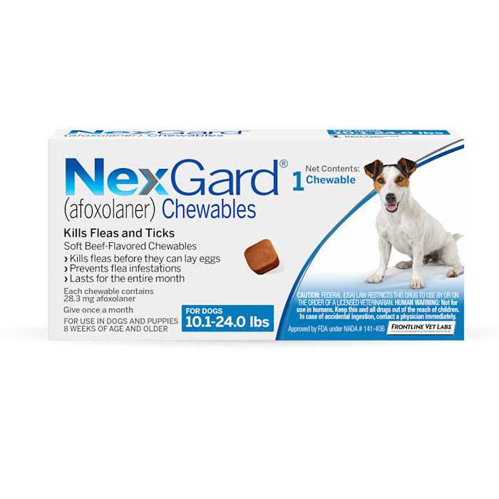 Chewables for Dogs 10.1 to 24 lbs V6836