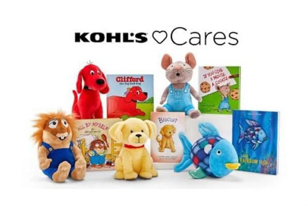 Set Of 5 Plush & Books N940712