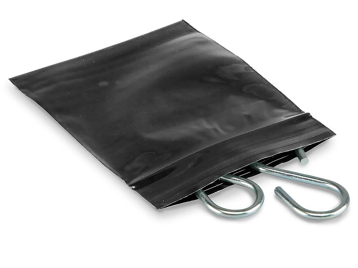 2 Mil Colored Reclosable Bags - Black 3 x 3x22 - Carton of 1,000 J35597