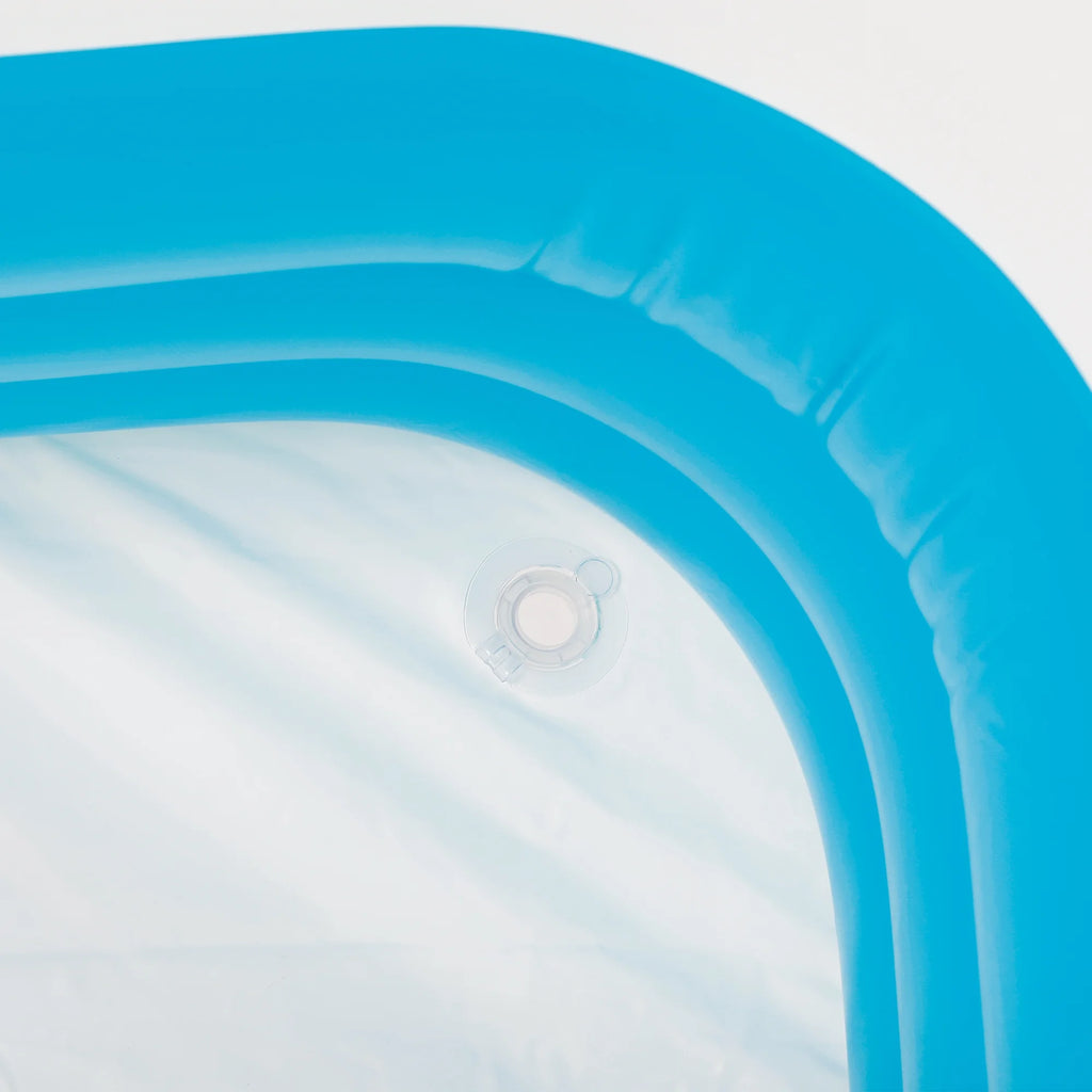 Blue Rectangular Inflatable Family Pool T3101