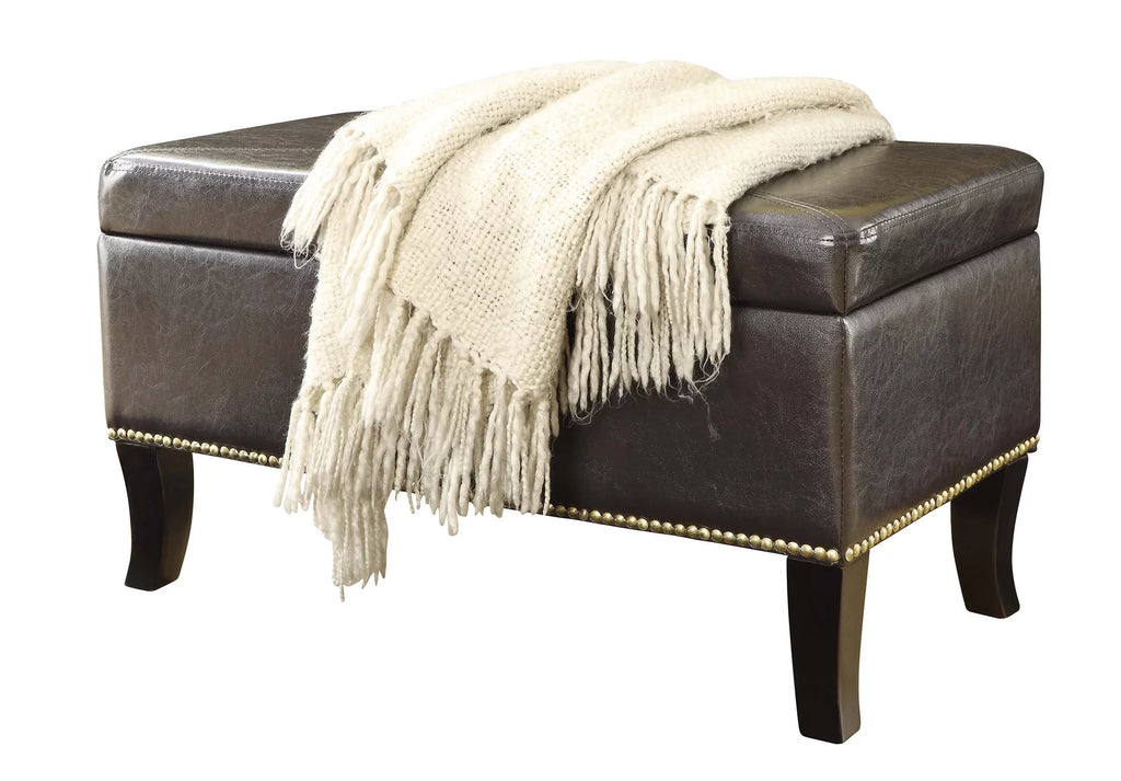 Espresso Storage Ottoman J79034