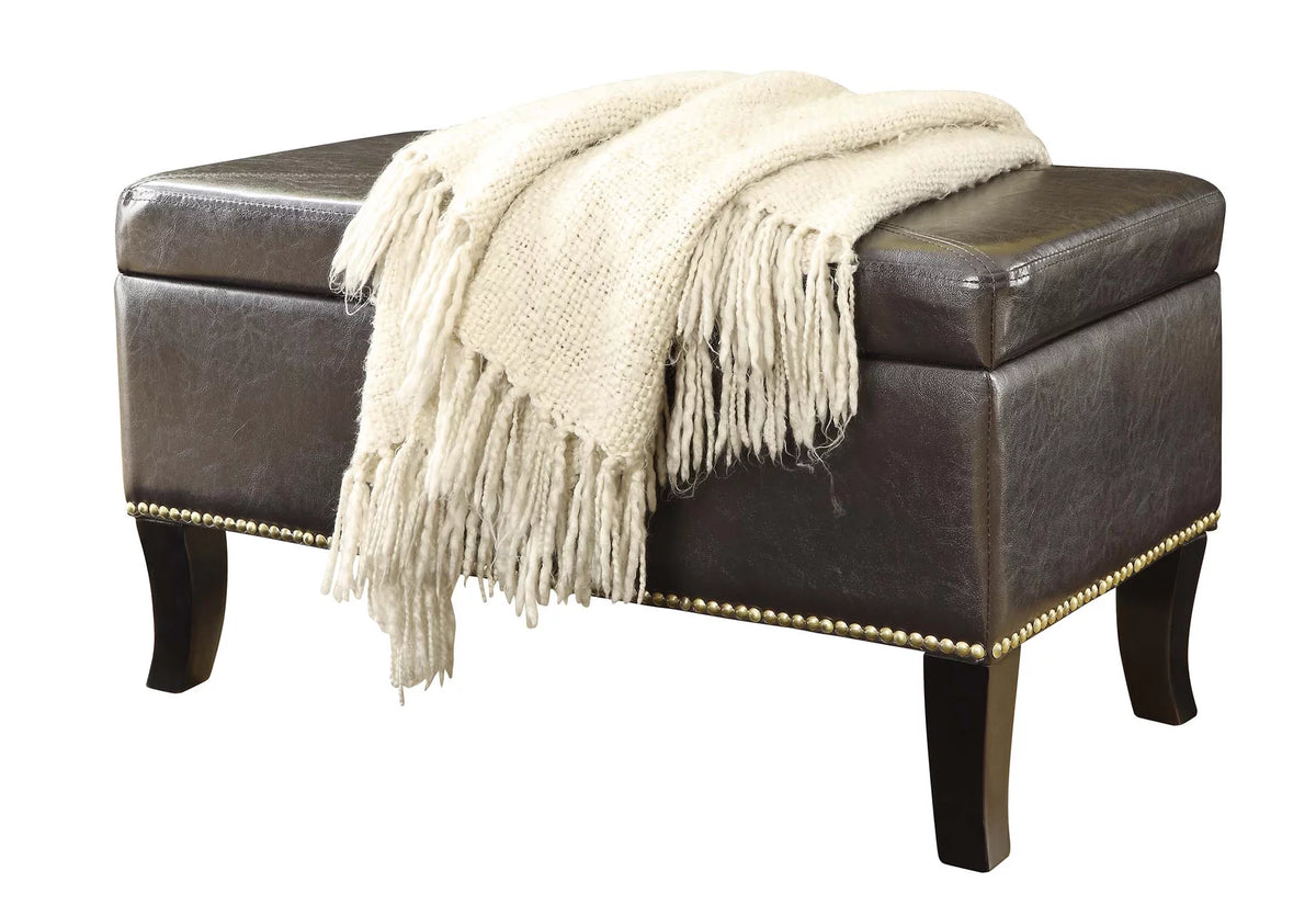 Espresso Storage Ottoman J79034