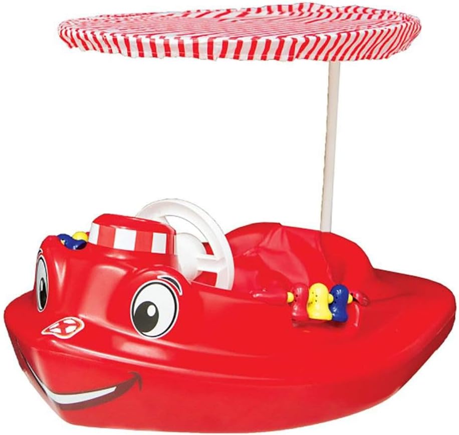 Baby Swimming Pool Tug Boat Float with Canopy S55179