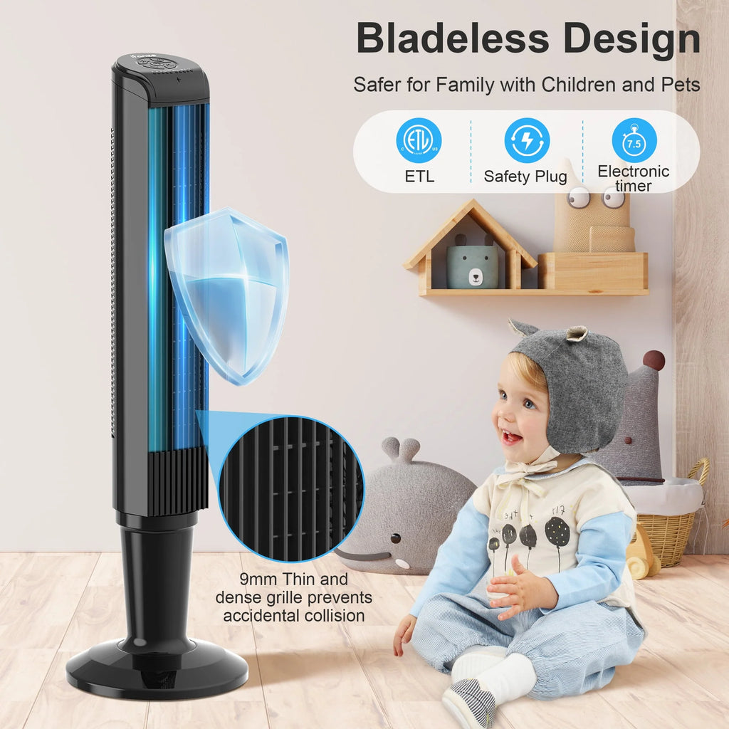 36 Tower Fan with Remote, 3 Speeds, 3 Modes R88696