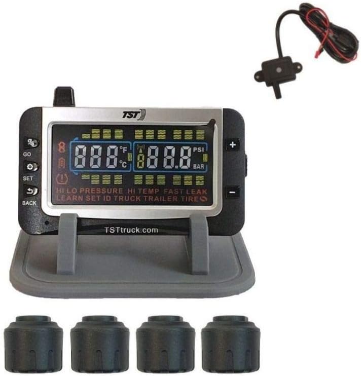 Tire Pressure Monitor with 4 Cap Sensors with Color Display K67211