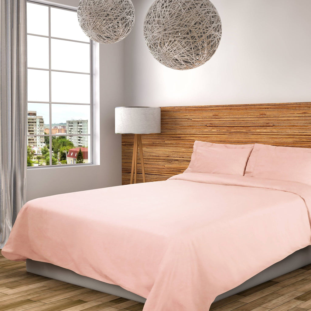 Matte Cotton Percale Duvet Cover Set Full/Queen W7875