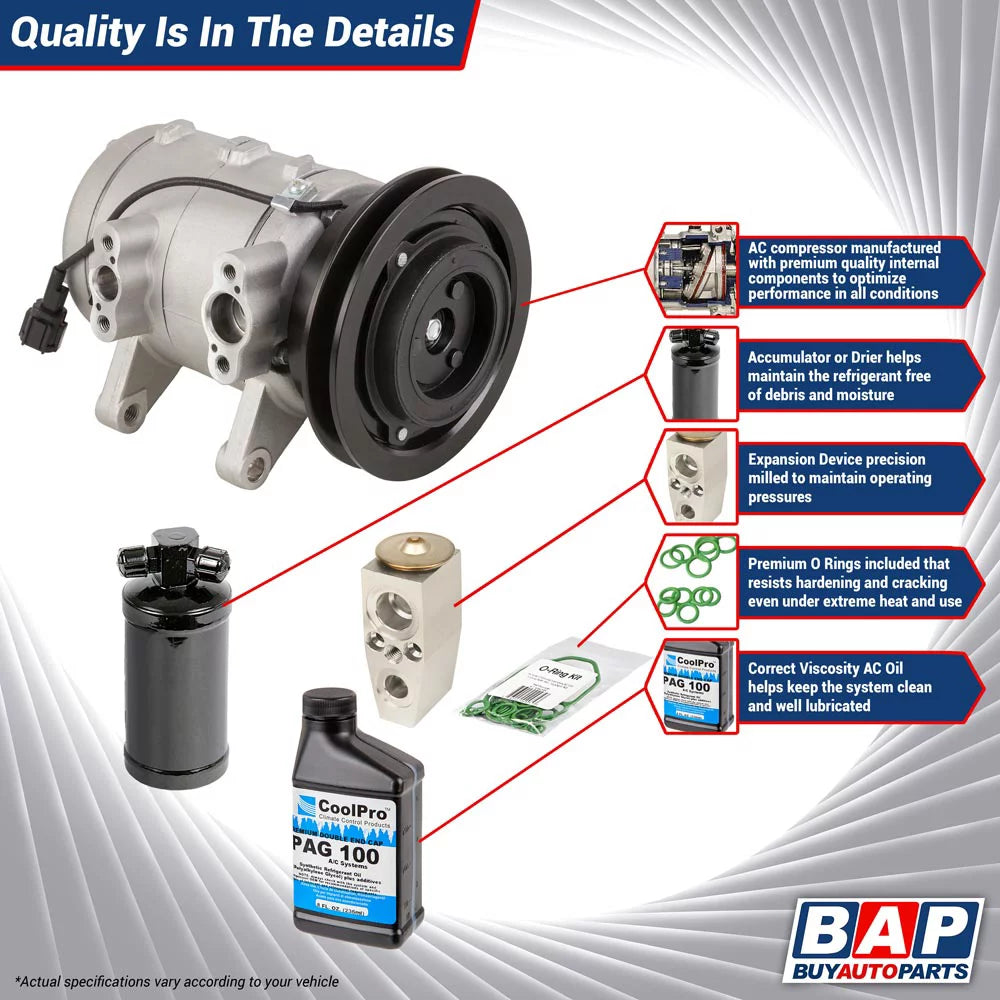 AC Compressor & A/C Repair Kit P87854