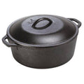 Pre-Seasoned Cast Iron Dutch Oven 5-Quart E305