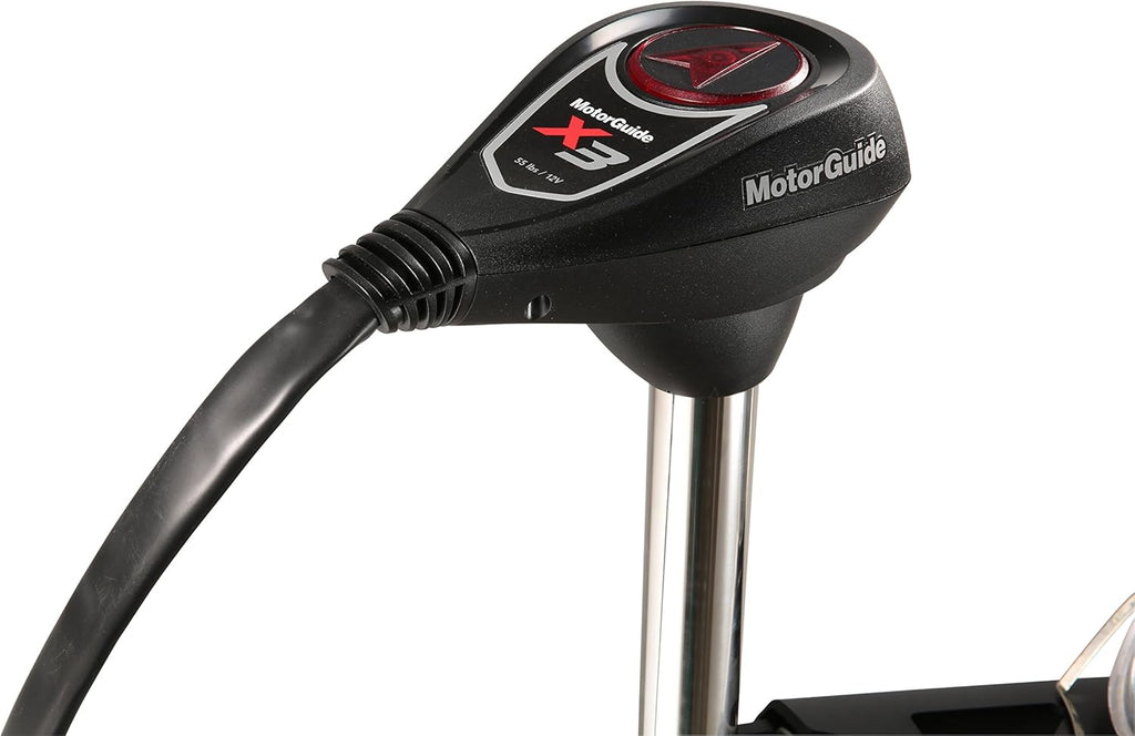 45-Inch Shaft 55-Pound Peak Thrust Cable Steer Foot-Control Trolling Motor W651525