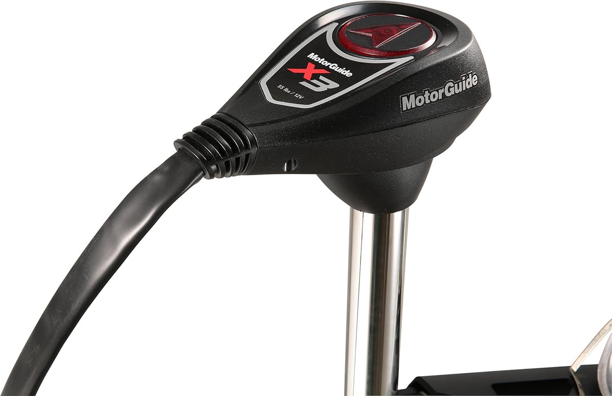 45-Inch Shaft 55-Pound Peak Thrust Cable Steer Foot-Control Trolling Motor W651525