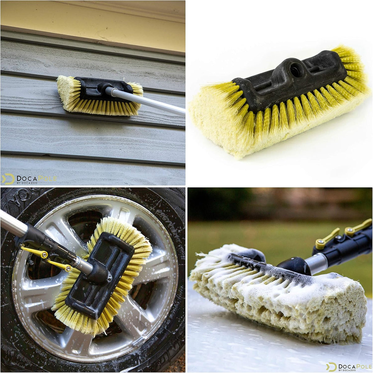24 Foot High Reach Brush Kit with 6-24 Foot Extension Pole J488295