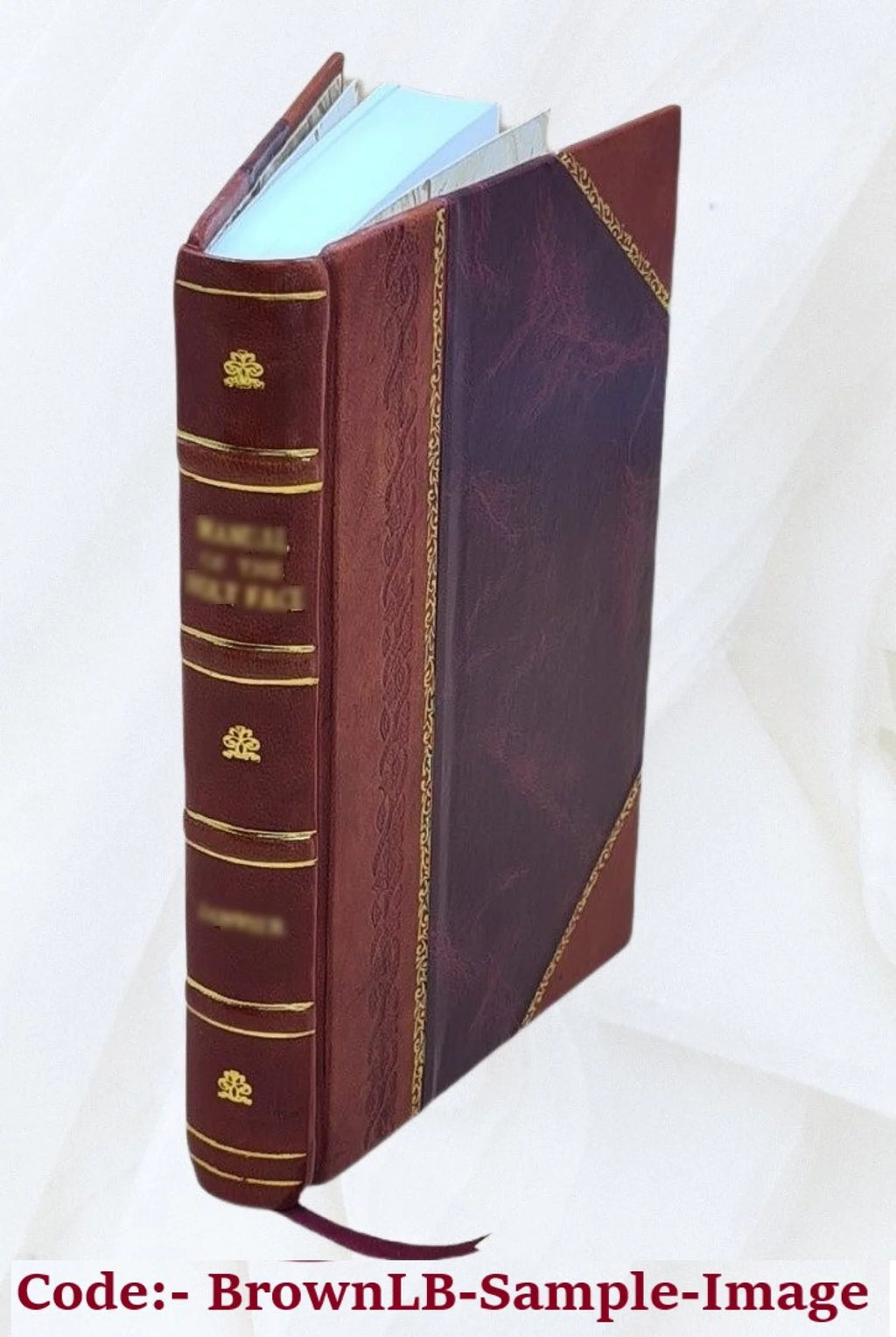 Rétrécissements de l'urètre Leather Bound F7871