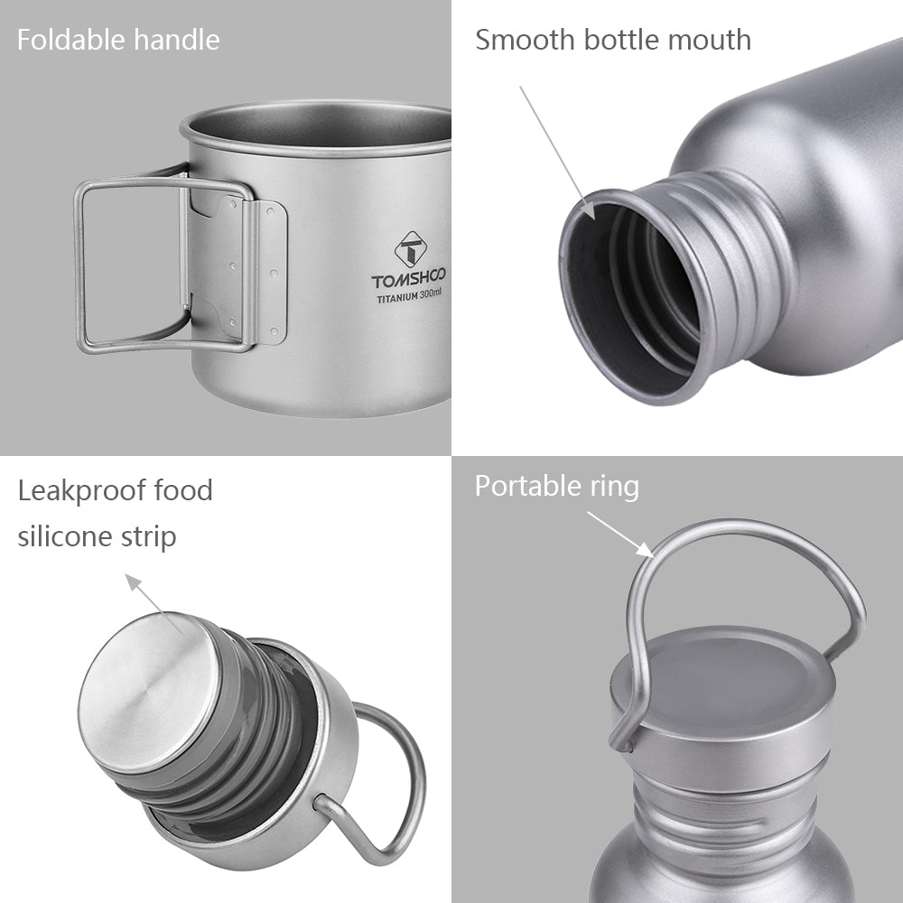 300ml Cup With 750ml Water Bottle Kettle V452