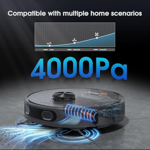 Robot Vacuum and Mop with LiDAR Navigation A93089