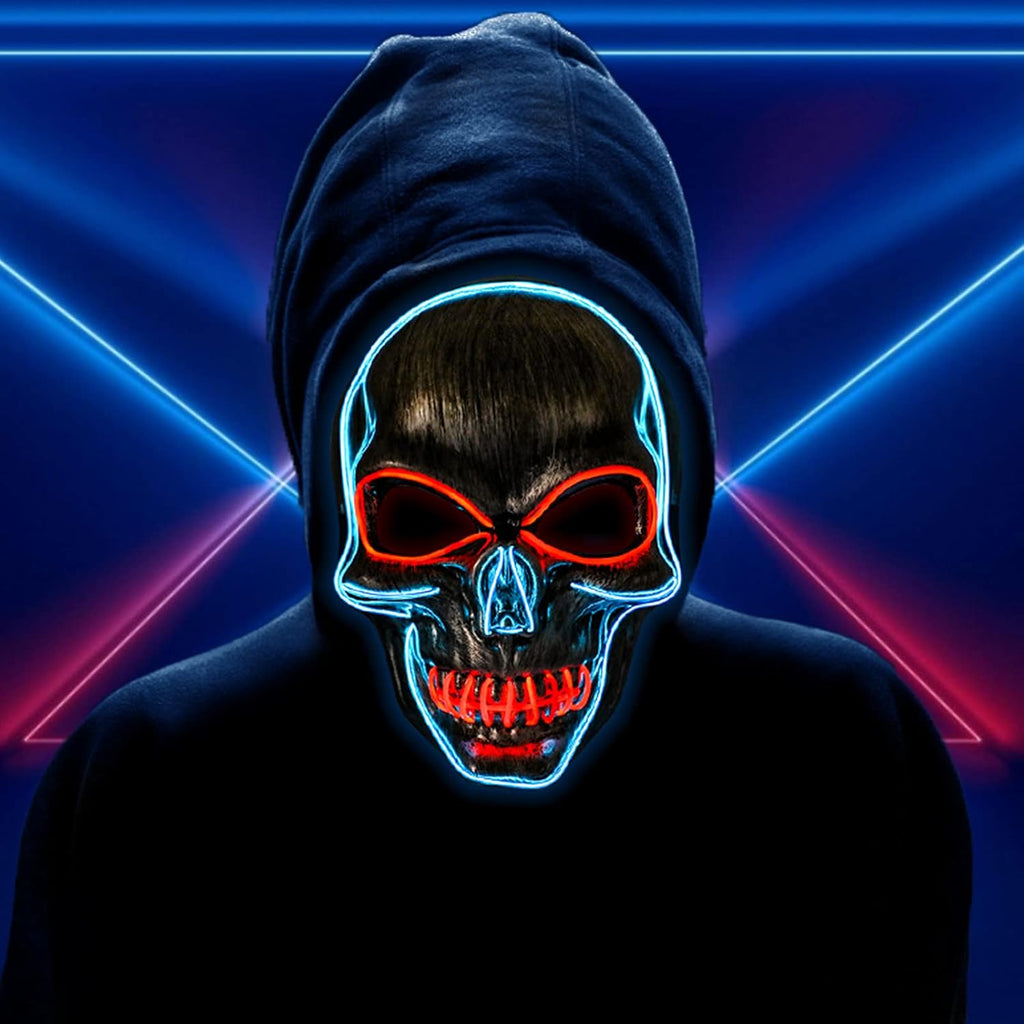 Halloween Mask Light Up LED Mask Y528905
