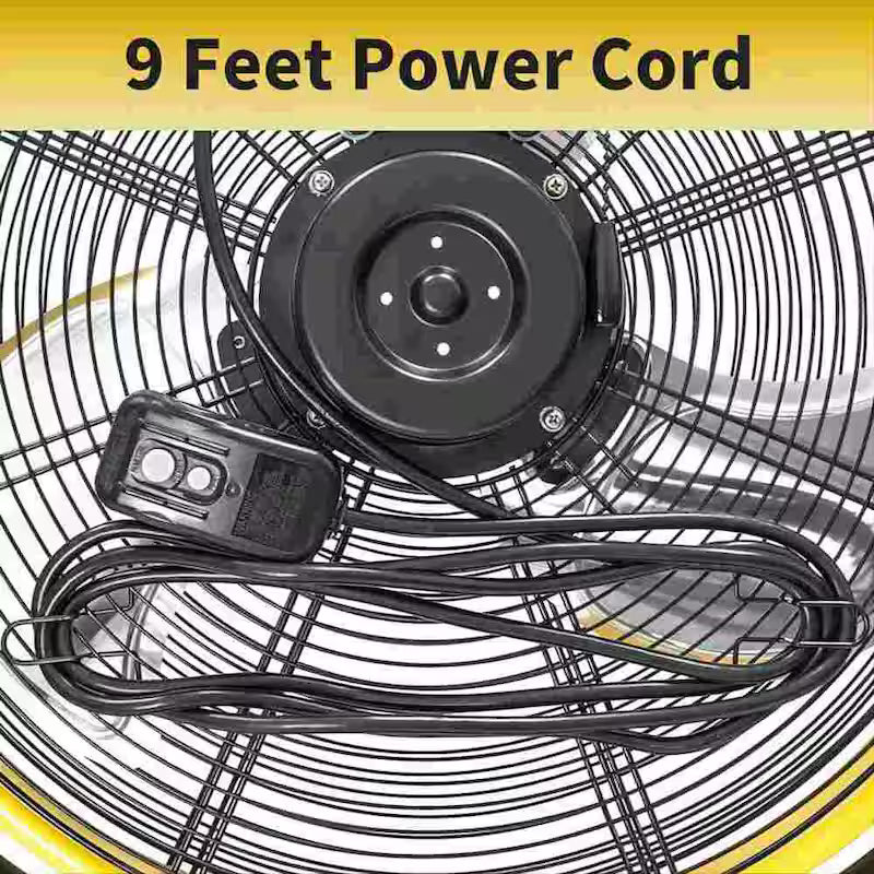 20 in. Outdoor Misting Fan with Enclosed Motor N170201