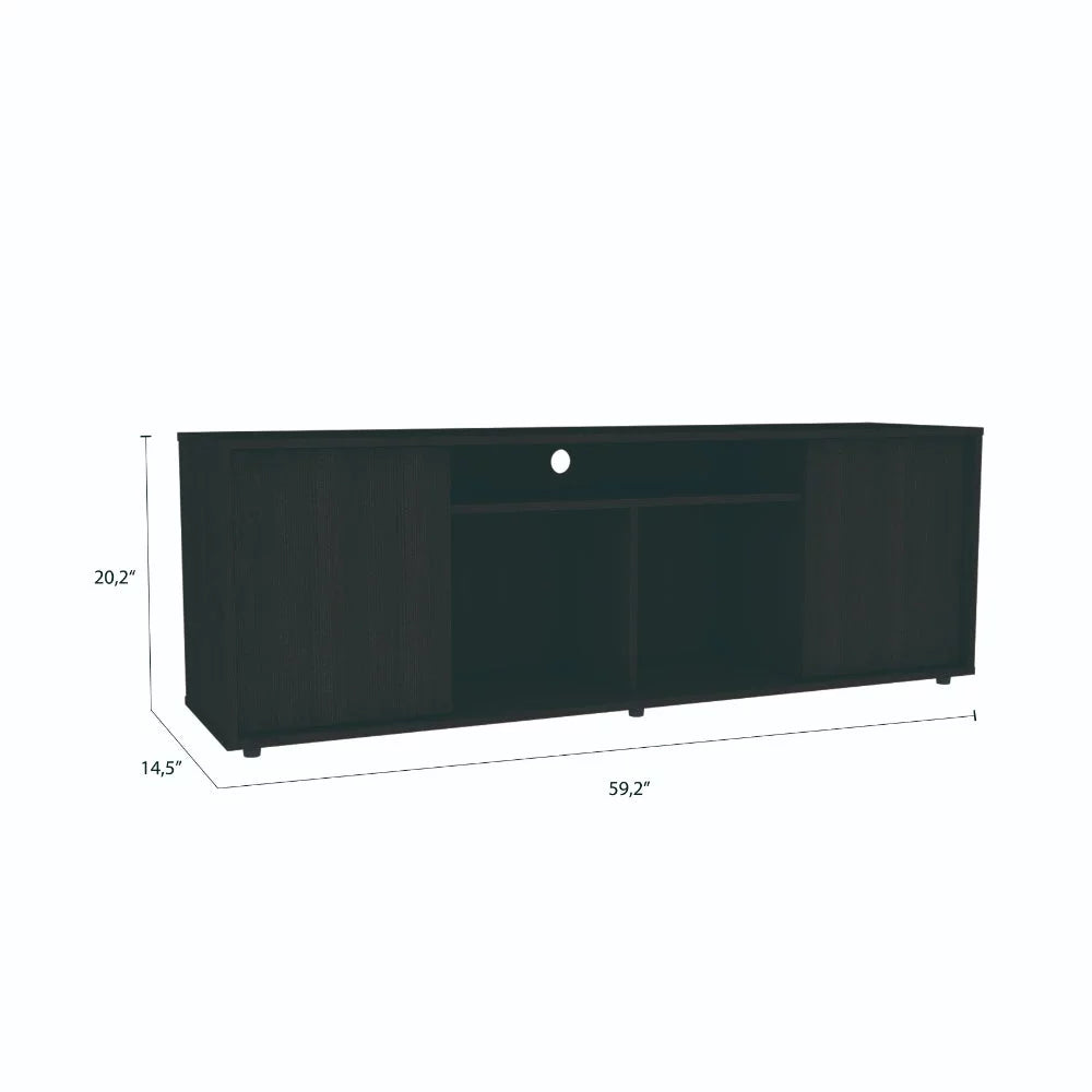 Black Coffee Table and TV Stand P921