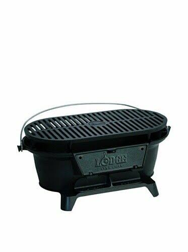 Large Charcoal Cast Iron Hibachi-Style Grill F532