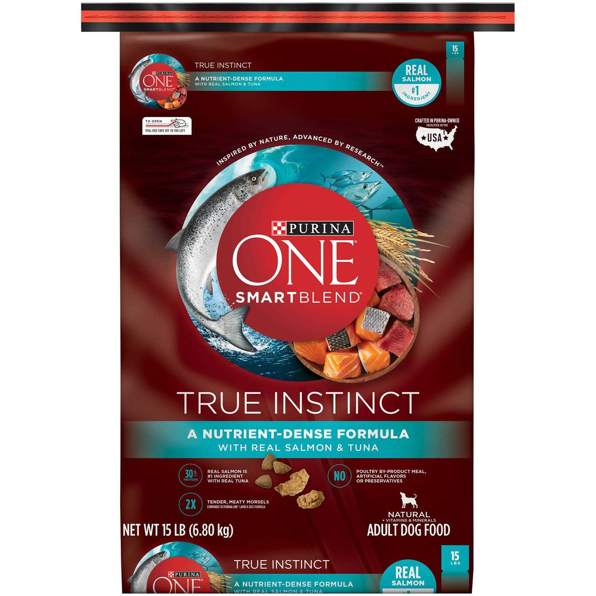 Salmon and Tuna Dry Dog Food O7251