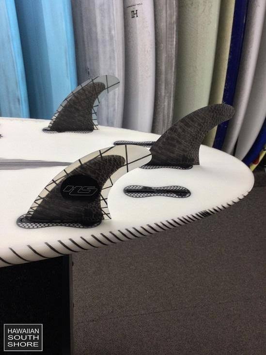 Carbon Large Tri Quad Fin Set U7774