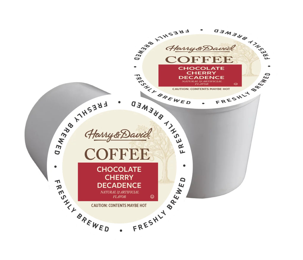 Coffee Combo, Chocolate Cherry Decadence, Caramel Pecan 2/18 ct boxes N1094
