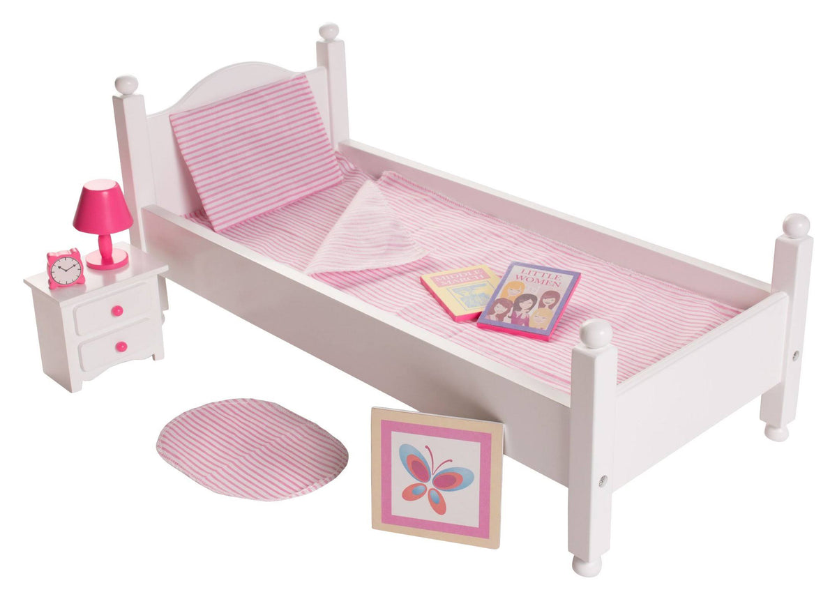 18 inch Doll Furniture Bed Set with Accessories S308713