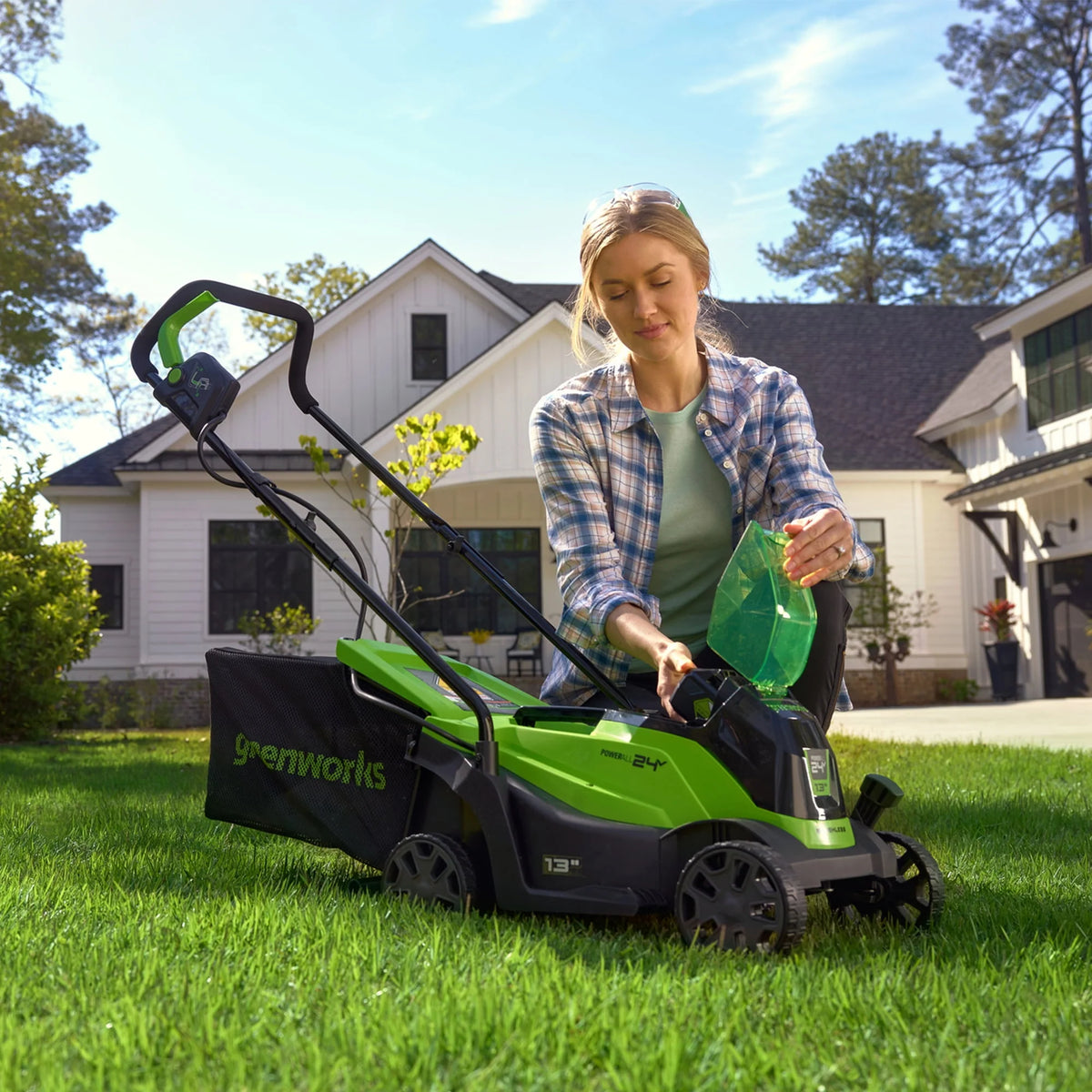 24V 13 Brushless Lawn Mower C746283