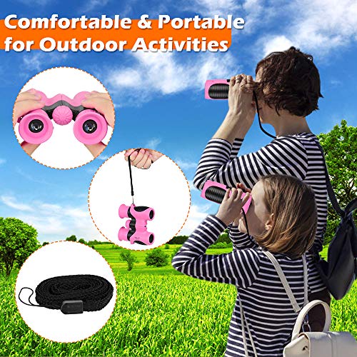 Compact Mini Binoculars 8x21 Kids Toy U4857