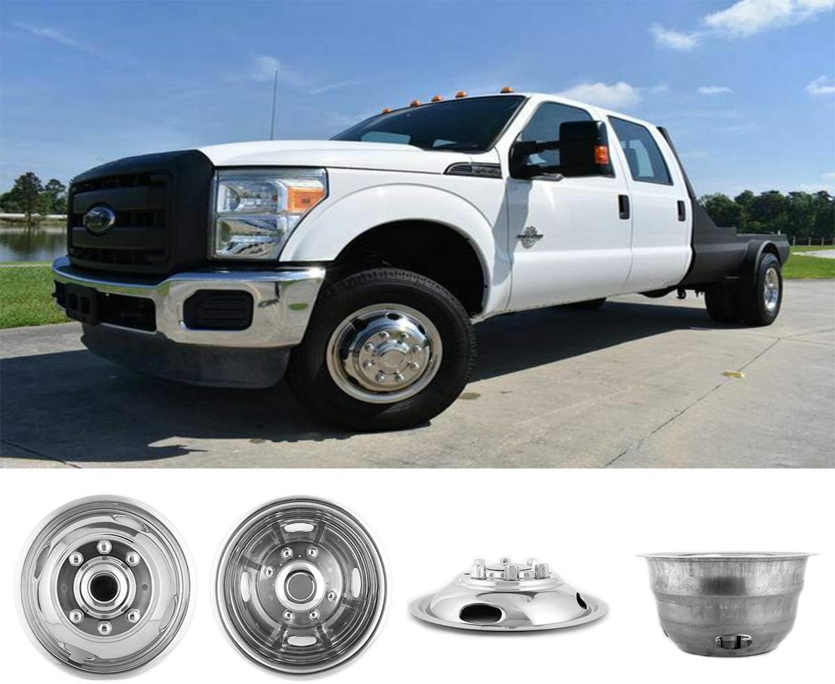 19.5inch Polished Stainless Steel Dually Wheel Simulators G439