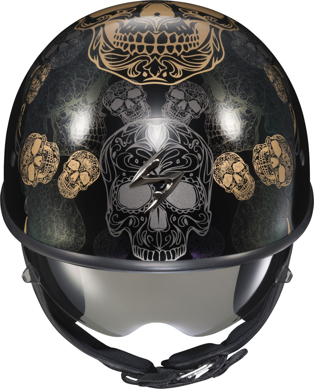 Black Half Helmet G18091