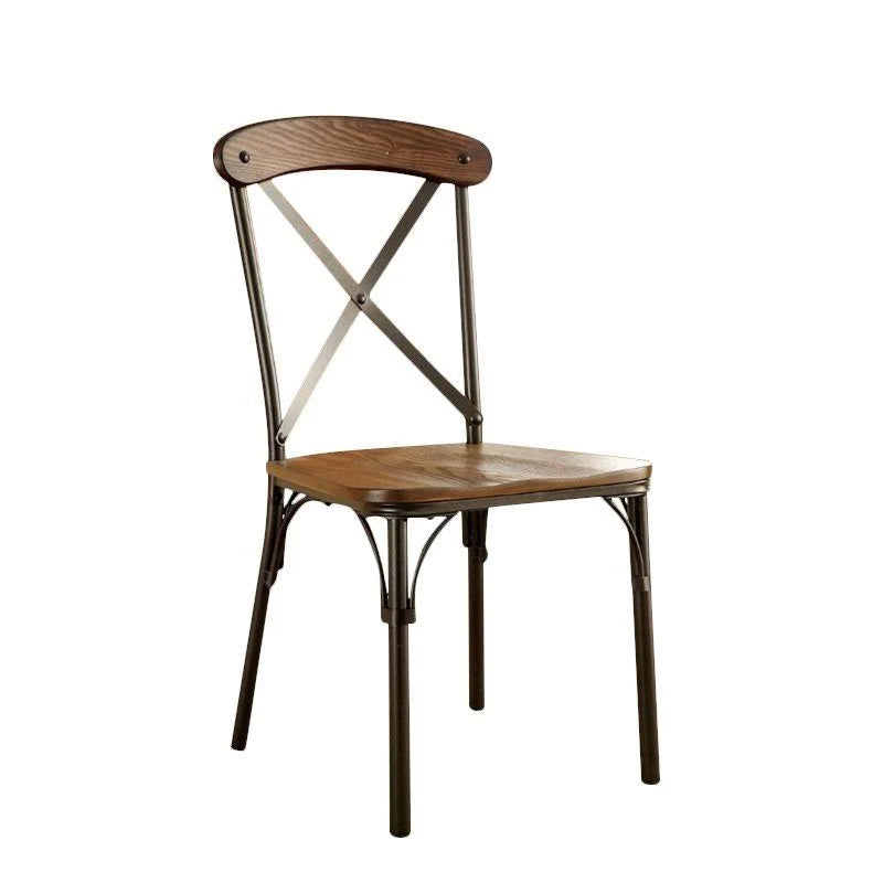 Bronze Metal Dining Chair - 2 count F144948