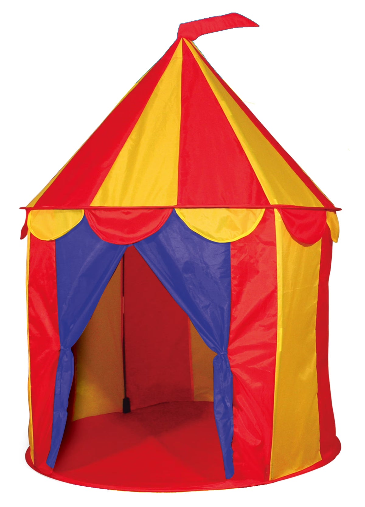 Red Floor Circus Tent Indoor Children Play House Outdoor Kids Castle U476713
