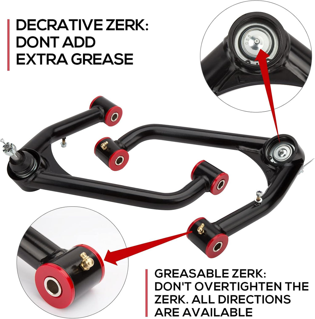 Tubular Black Upper Control Arm T202992