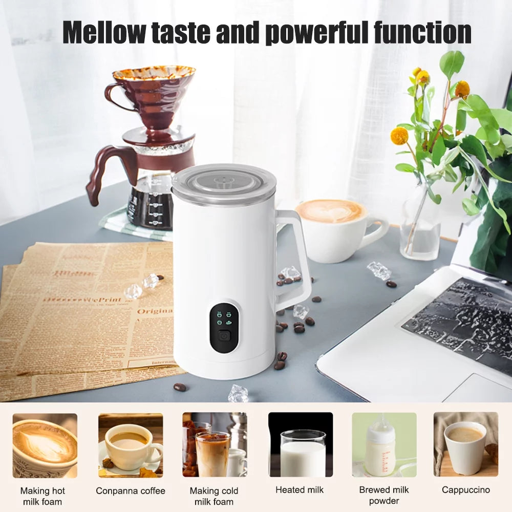 400W 580ml Stainless Steel Electric Milk Frother R881155