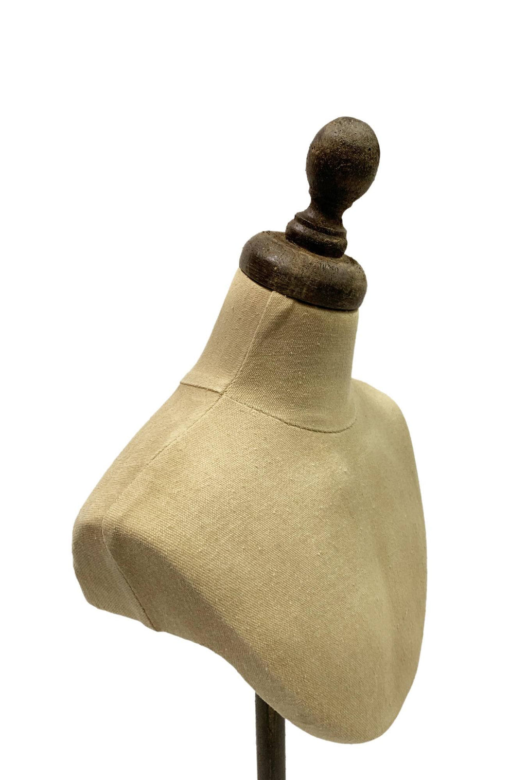 Yellow and Brown Neck Form on Pedestal Base O86109