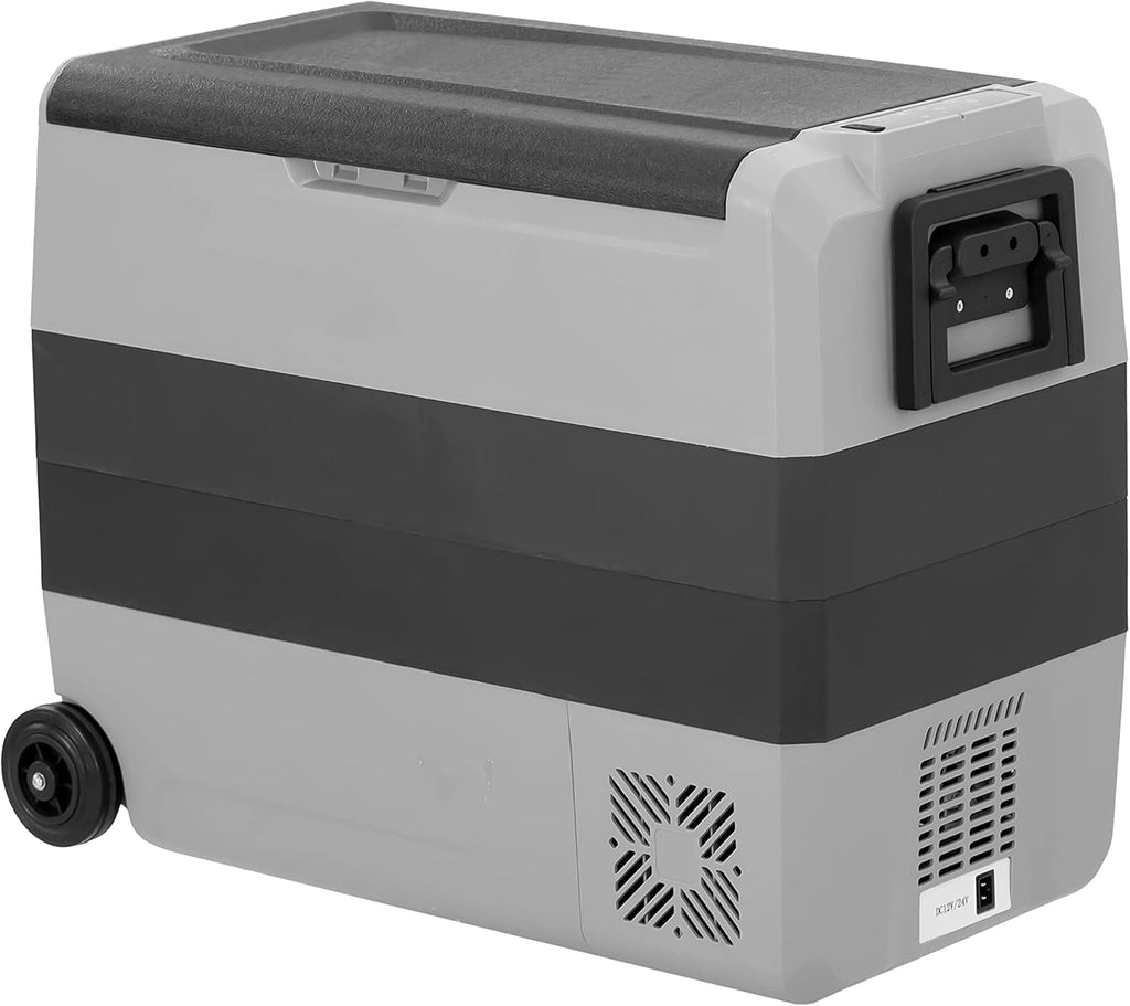 T60 Dual Temperature Control 12 Volt Refrigerator 63 Quart Portable Car Fridge Freezer C5222