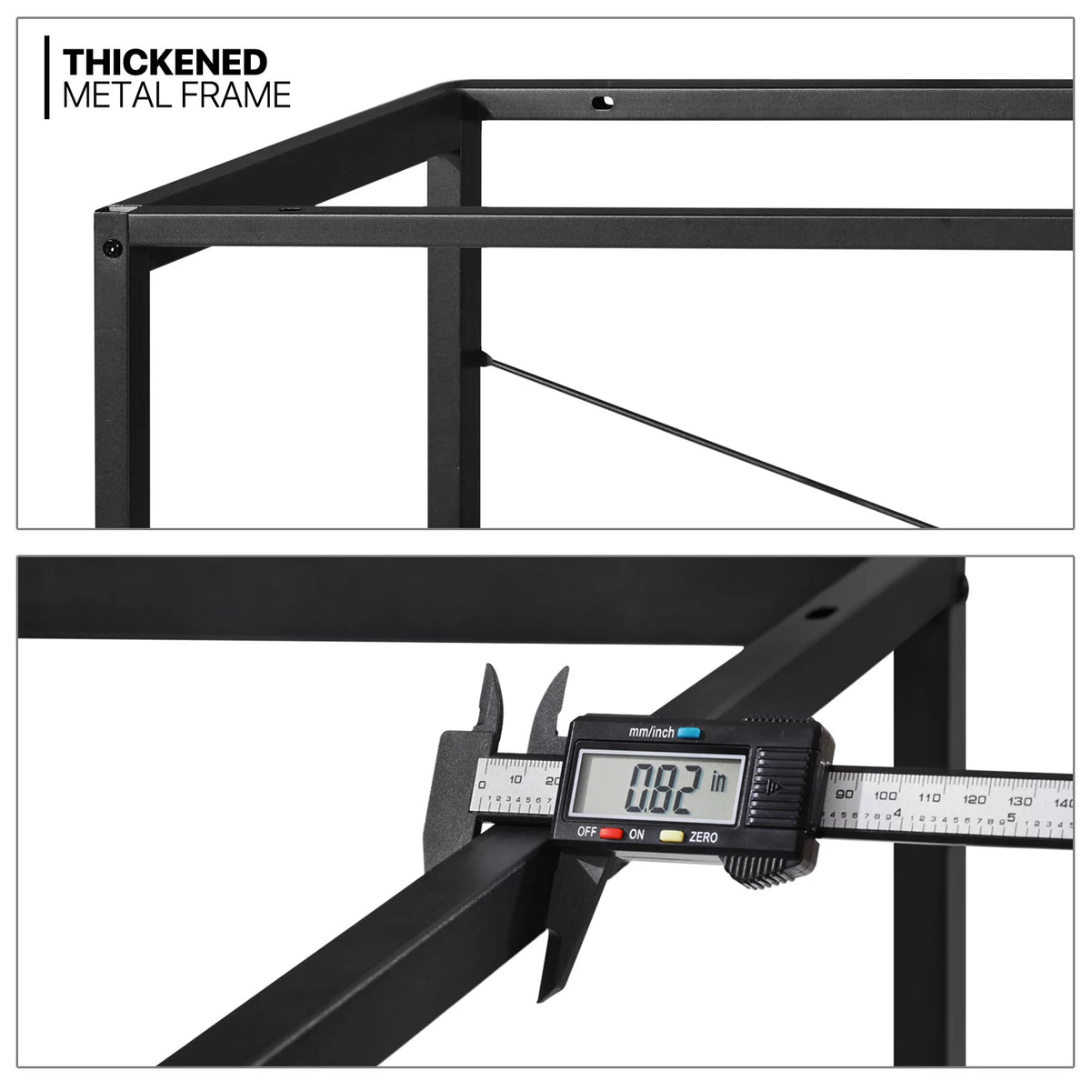 Black Computer Desk with Storage Bag N277760