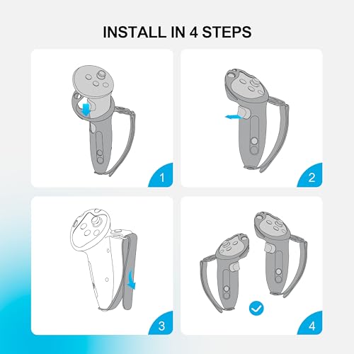Extended Grips for Meta Quest 3 H96902