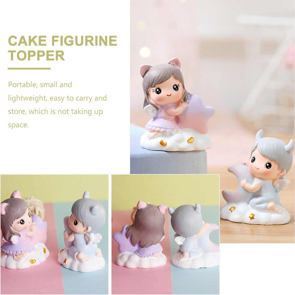 Moon Baby Shower Cake Decoration H74411