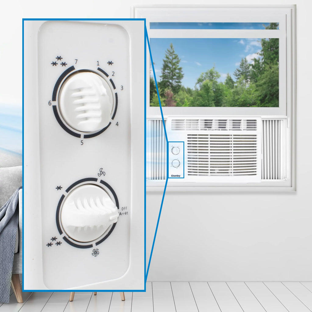 5000 BTU White Window AC X995297