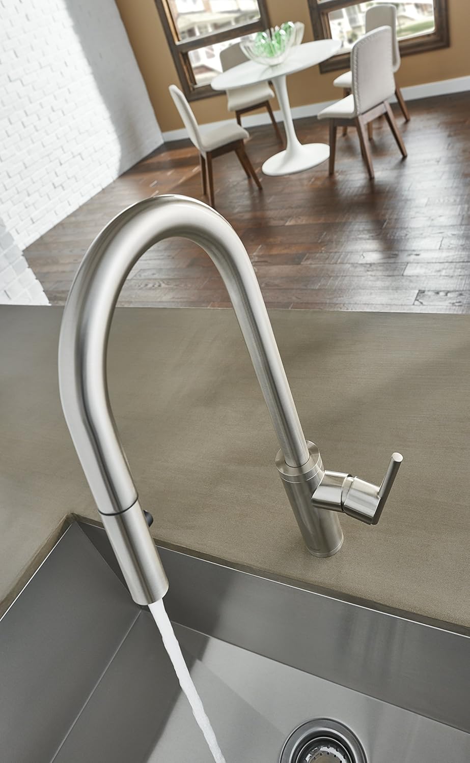 Stainless Steel Pull-Down Kitchen Faucet I9005