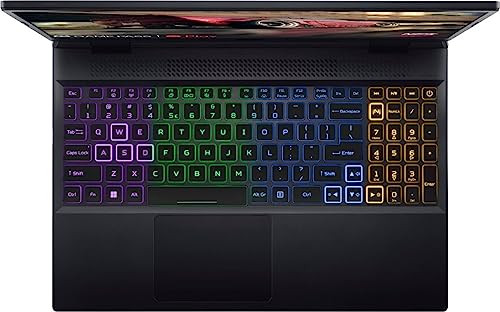 15.6" QHD IPS 165Hz Gaming Laptop with AMD Ryzen 7 6800H 64GB RAM 1TB SSD GeForce RTX3070Ti 8GB Graphic Black Z990313
