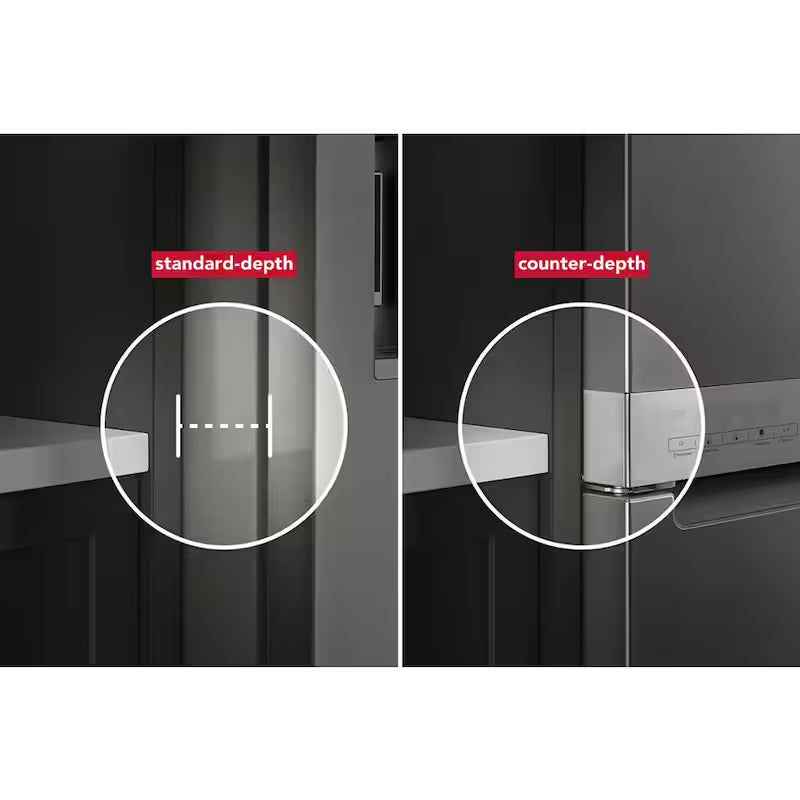 36 in. W Counter-Depth 4-Door Refrigerator J414272