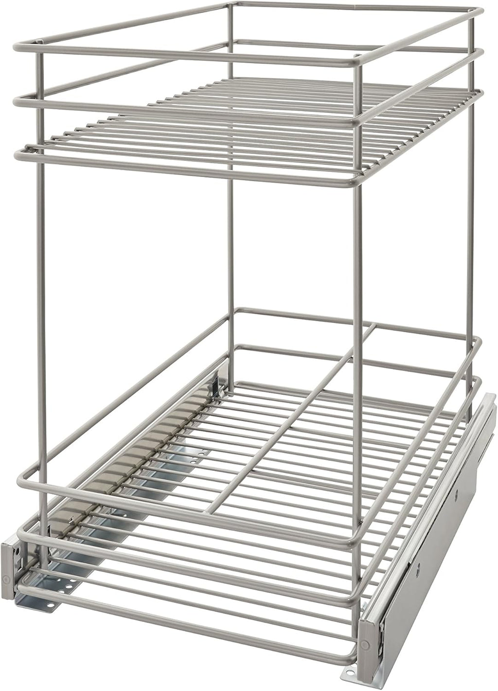 11.5-Inch Wide Kitchen Single Tier Cabinet Pull Out Basket P91887