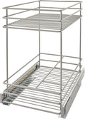 11.5-Inch Wide Kitchen Single Tier Cabinet Pull Out Basket P91887