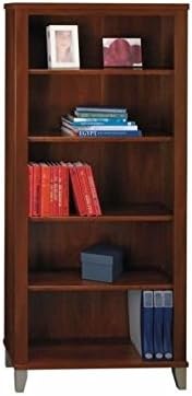 65 H 5 Shelf Wood Bookcase F23031