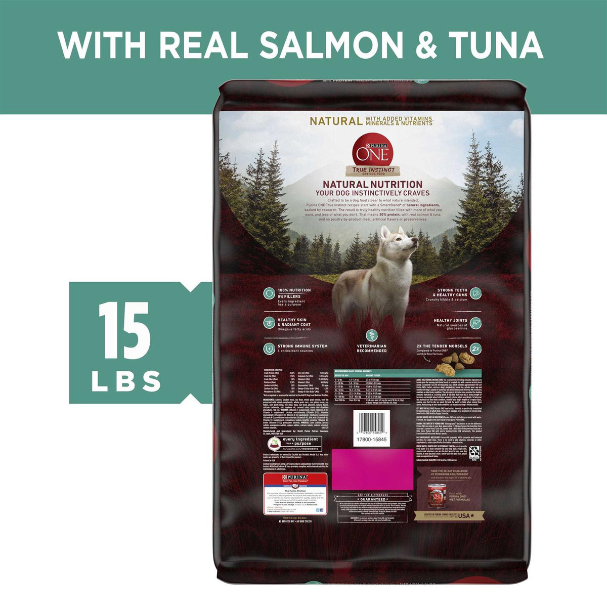 Salmon and Tuna Dry Dog Food O7251